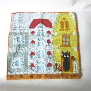 Studio Ghibli Kiki Delivery Service Embroidered Face Towel From Japan